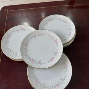 Juego de 12 platos de postre porcelana tsuji