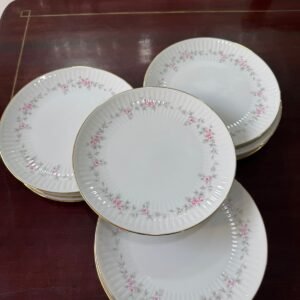 Juego de 12 platos playos porcelana tsuji