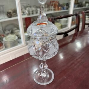 Bombonera de cristal súper tallado