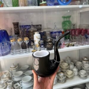 Cenicero de murano en forma de pipa