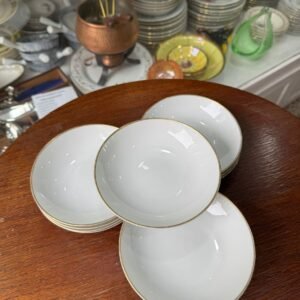 Juego de 12 compoteras porcelana NORITAKE