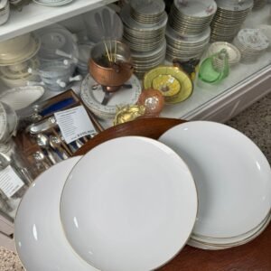 Juego de 12 platos playos porcelana NORITAKE