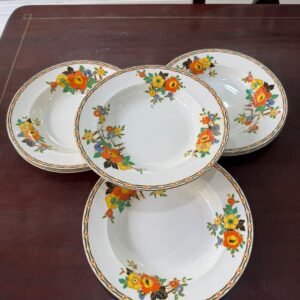 Juego de 6 platos hondos ingleses