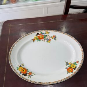 Fuente oval grande inglesa