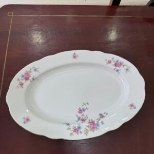Fuente oval grande porcelana verbano