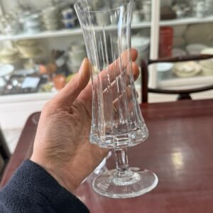 Juego de 6 copas de cristal