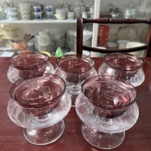 Set de 5 copas para langostinos