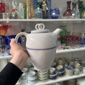 Gran tetera porcelana checoslovaca
