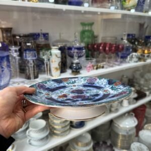 Gran masitero con pie inglés pintado a mano