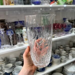 Jarra de cristal súper tallado