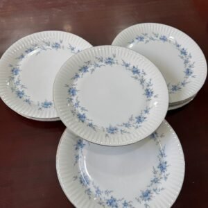 Juego de 12 platos playos porcelana tsuji