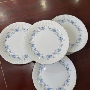 Juego de 11 platos de postre porcelana tsuji