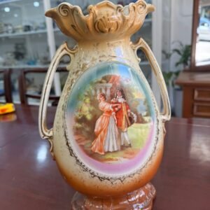 Jarrón inglés muy antiguo más de 100 años de antiguedad