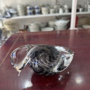 Paloma de cristal de murano FM Konstglas (Flygsfors / FM Konstglas Ronneby, Suecia)