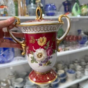 Potiche porcelana BAVARIA