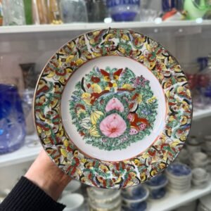 Plato porcelana oriental