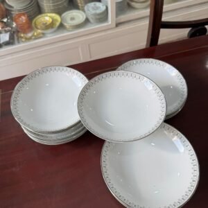 Juego de 12 platos hondos porcelana NORITAKE