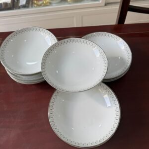 Juego de 12 platos hondos porcelana NORITAKE