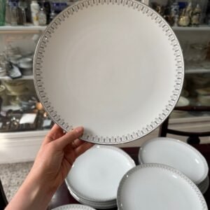Juego de 12 platos playos porcelana NORITAKE