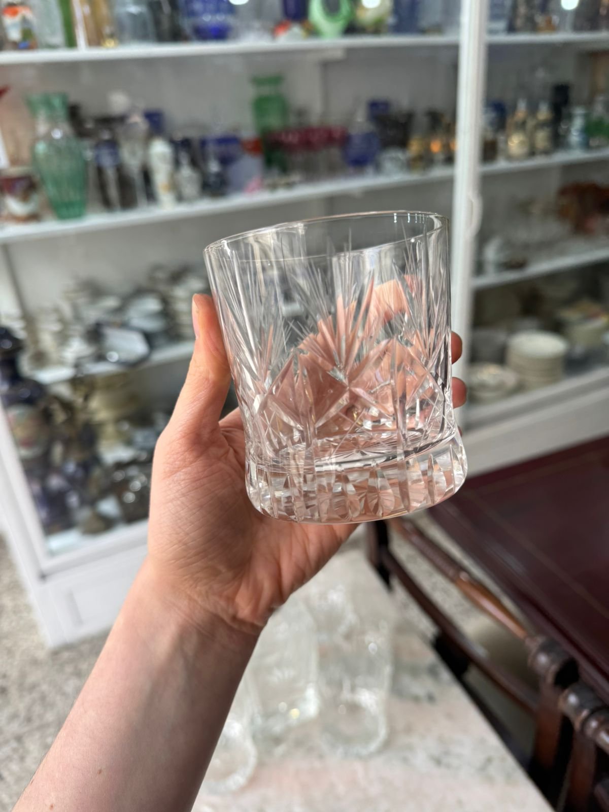 Juego de botellón con 6 vasos de cristal súper tallado para whisky - Image 6