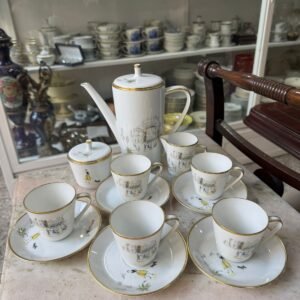 Juego de café porcelana alemana