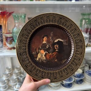 Plato porcelana tsuji pintado a mano