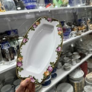 Fuente rabanera grande porcelana alemana BAVARIA