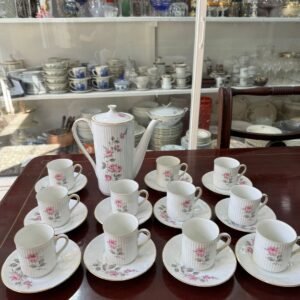 Juego de café porcelana verbano