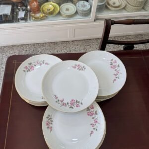 Juego de 12 platos de pan porcelana verbano