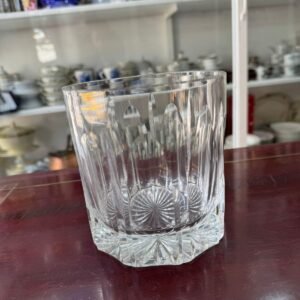 Hielera cristal tallado