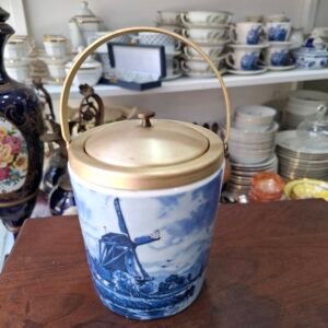 Hielera porcelana con manija