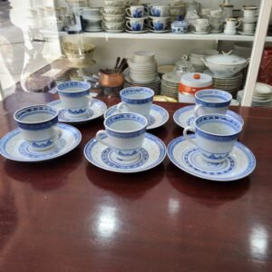 6 duos de cafe estilo oriental