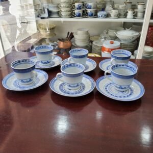 6 duos de cafe estilo oriental