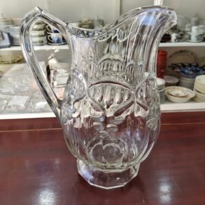 Jarra vidrio prensado