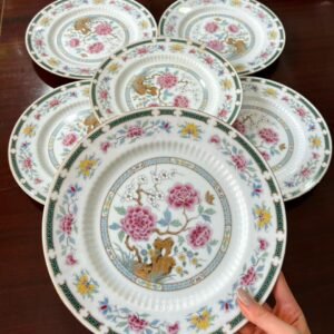 Juego de platos playos Porcelana Tsuji