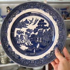 Juego de 9 platos playos ingleses johnson bros WILLOW