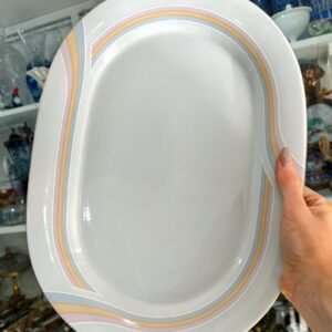 Fuente oval porcelana Tsuji