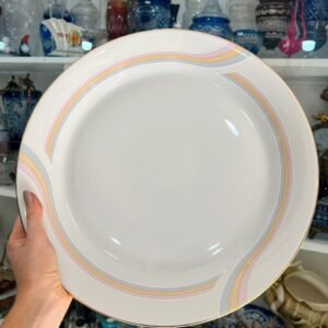 Fuente redonda porcelana Tsuji