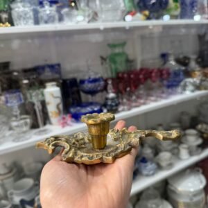 Candelero de bronce