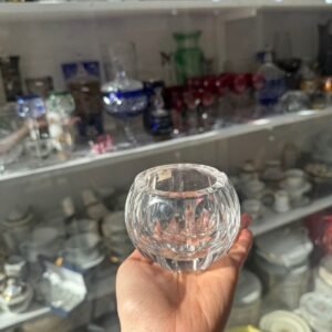 Cenicero de cristal súper tallado