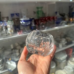 Cenicero de cristal súper tallado