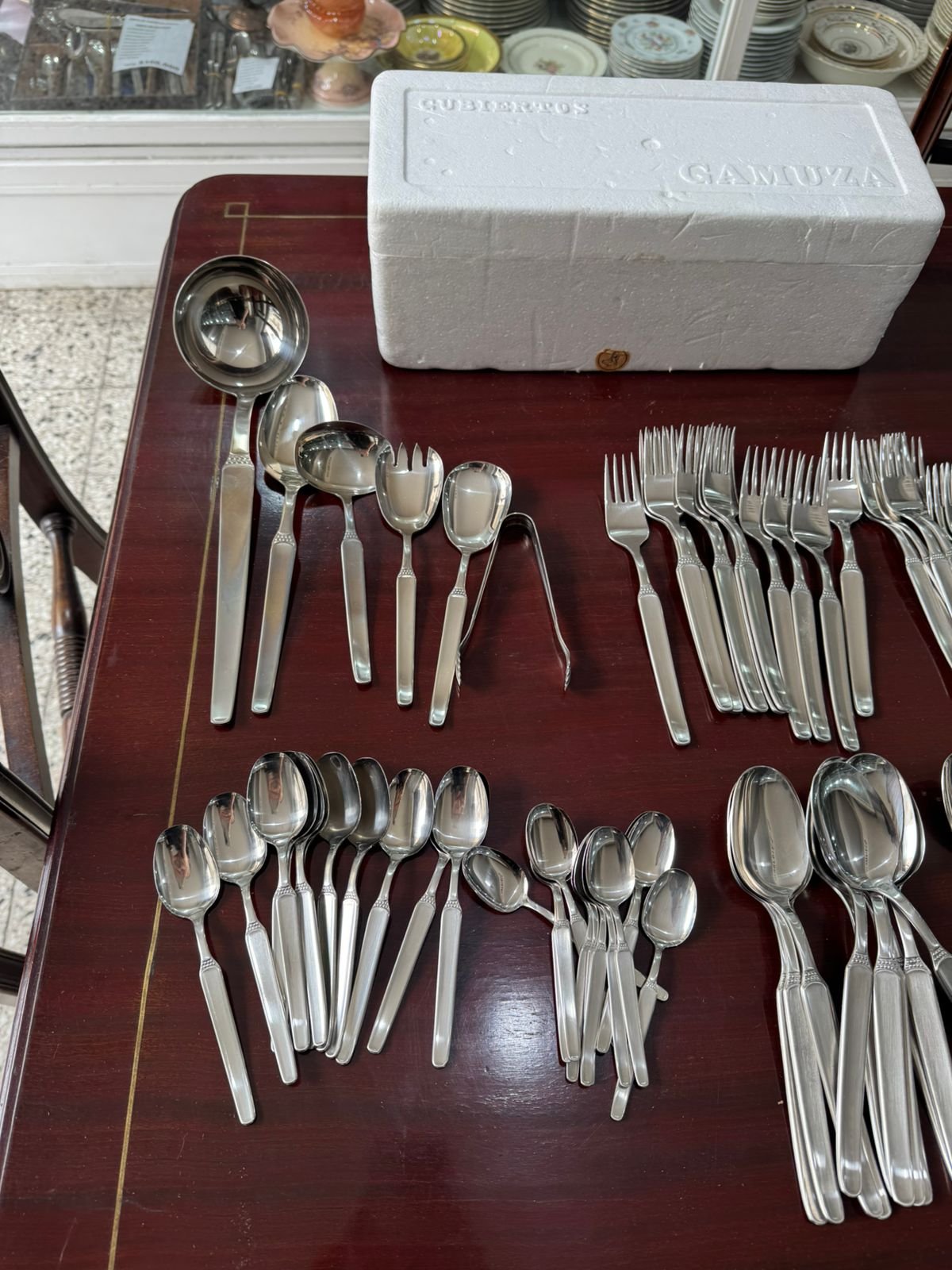 Juego de cubiertos GAMUZA completo para 12 personas - Image 7