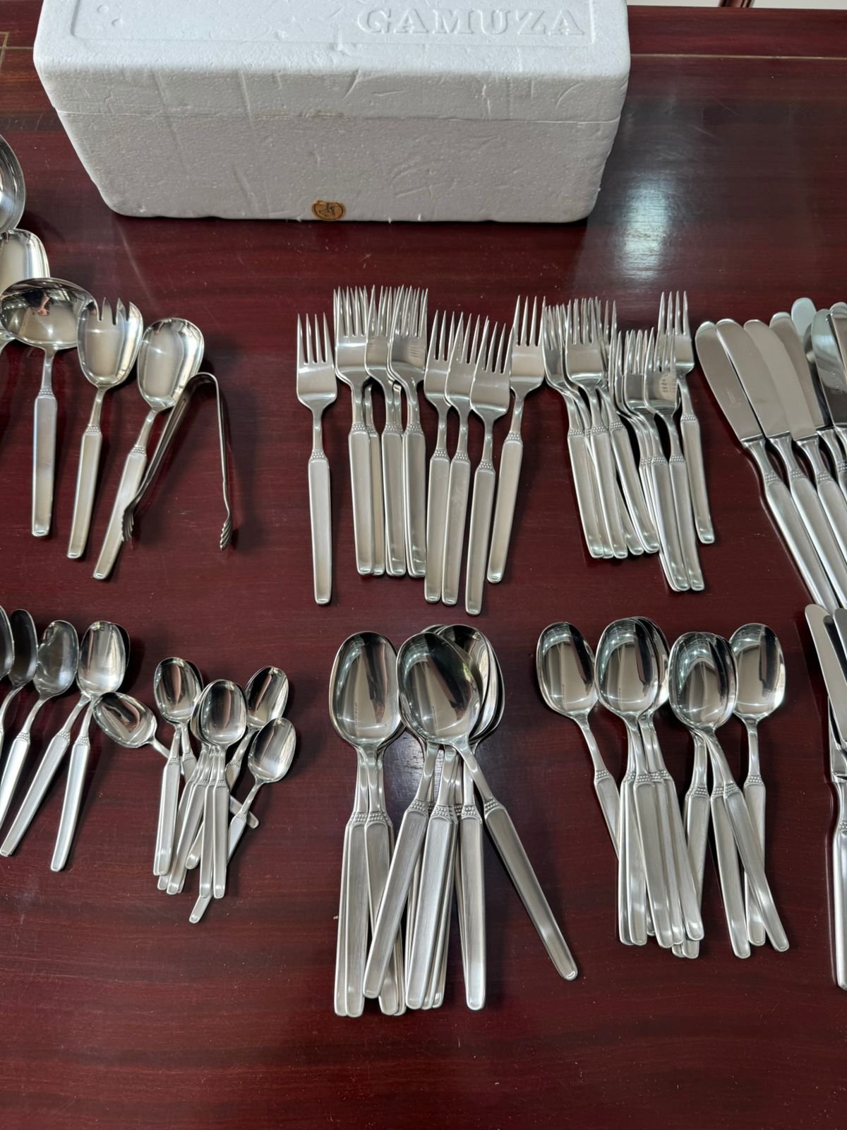 Juego de cubiertos GAMUZA completo para 12 personas - Image 6