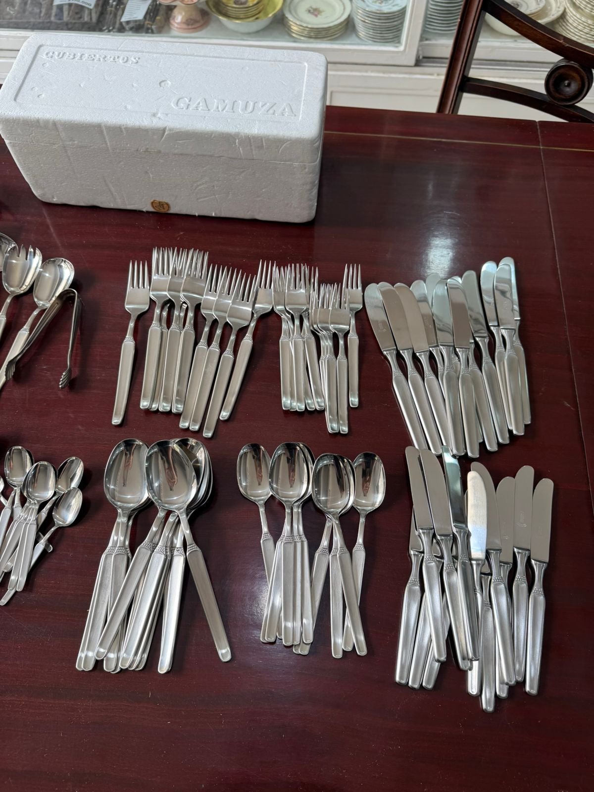 Juego de cubiertos GAMUZA completo para 12 personas - Image 5