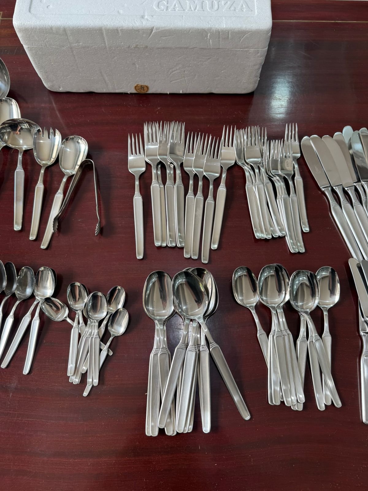 Juego de cubiertos GAMUZA completo para 12 personas - Image 3