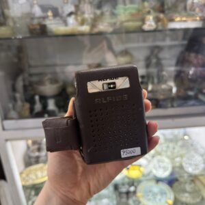 RADIO AM de los años 60 con sus audífonos originales