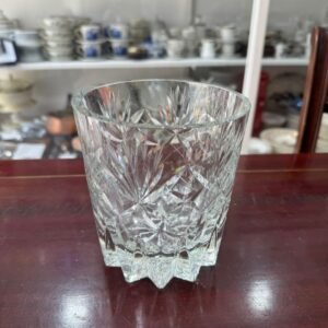 Hielera de cristal súper tallado