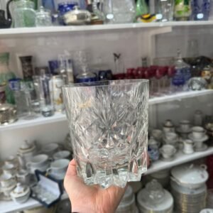 Hielera de cristal súper tallado