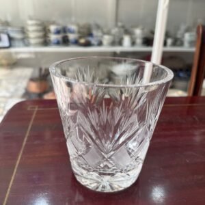 Hielera de cristal súper tallado