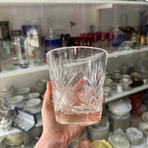 Hielera de cristal súper tallado